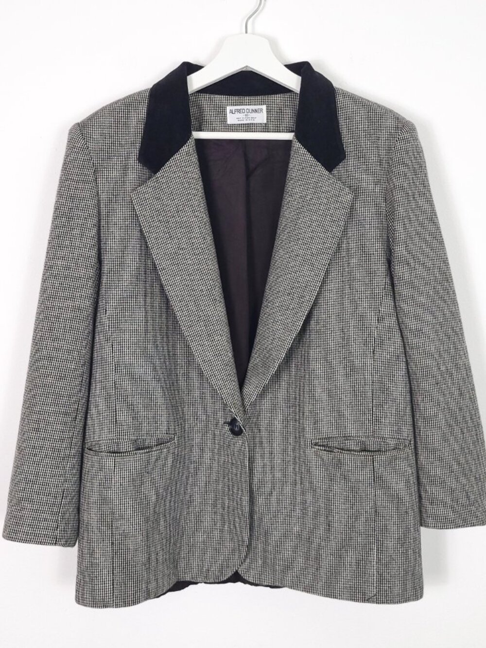 Vintage Wool Blend Blazer Made in USA - Picture 9 of 9